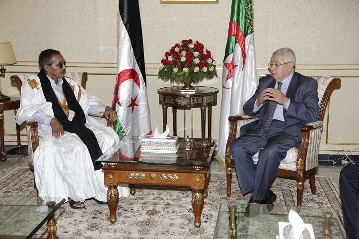 استقـبل السيد عبـد القادر بـن صالـح ، رئيس مجـلس الأمـة ، اليـوم الأربعاء 16 أوت 2017 ، بمقر المجلس ، السيد خاطري أدوه ، رئيس المجلس الوطني الصحراوي للجمهورية العربية الصحراوية الديمقراطية و الوفد المرافق له
