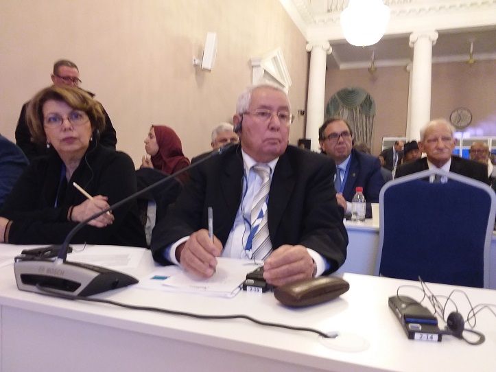 كلمة السيد عبد القادر بن صالح رئيس مجلس الأمة في الجمعية الـ 137 للاتحاد البرلماني الدولي