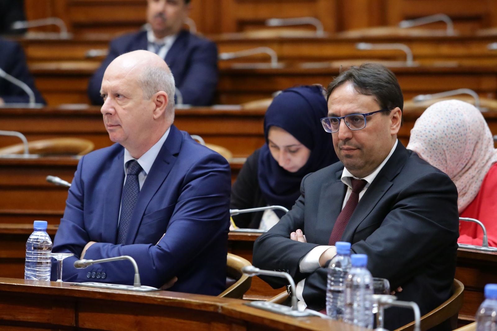 أعضاء مجلس الأمة يناقشون مشروع قانون المالية التكميلي لسنة 2018
