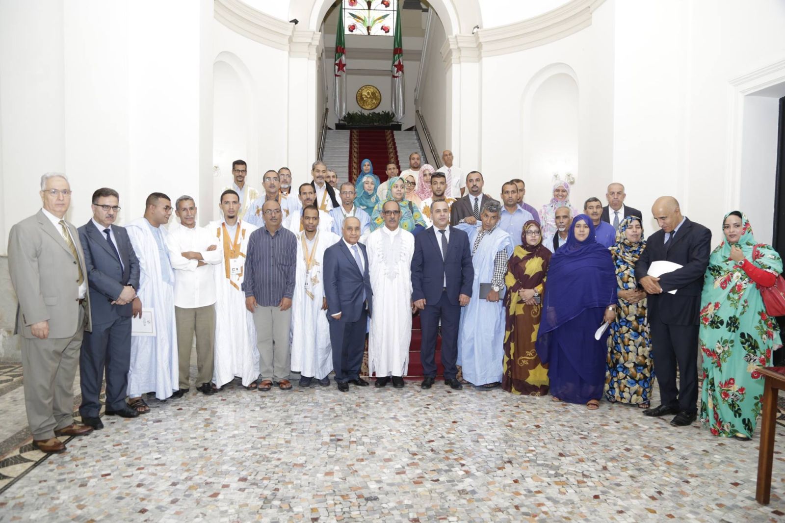 وفد عن المجلس الوطني للجمهورية العربية الصحراوية الديمقراطية في زيارة إلى مجلس الأُمَّـة