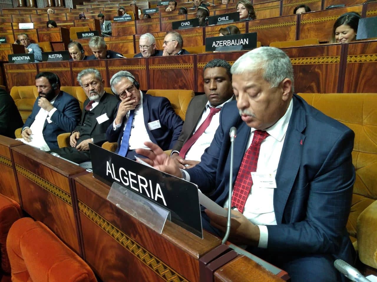مشاركة وفد عن مجلس الأمة في المؤتمر الدولي حول الهجرة المنظمة من طرف الإتحاد البرلماني الدولي بالرباط