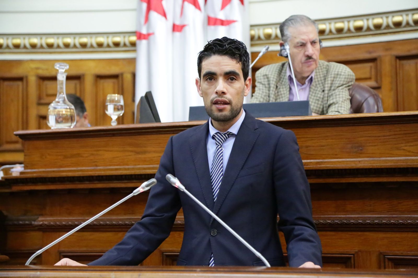 أعضاء مجلس الأمة يناقشون مشروع القانون المتعلق بالنشاطات الفضائية