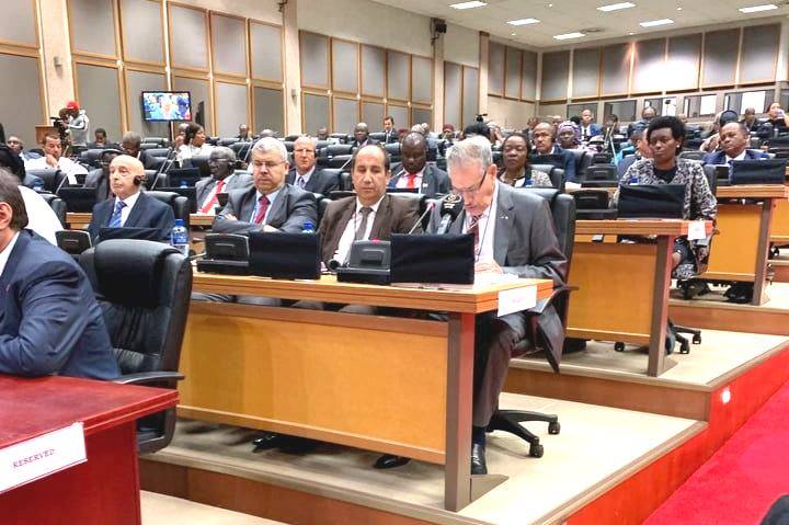 كلمة رئيس مجلس الأمة بالنيابة في أشغال المؤتمر السنوي العاشر لرؤساء البرلمانات الإفريقية
