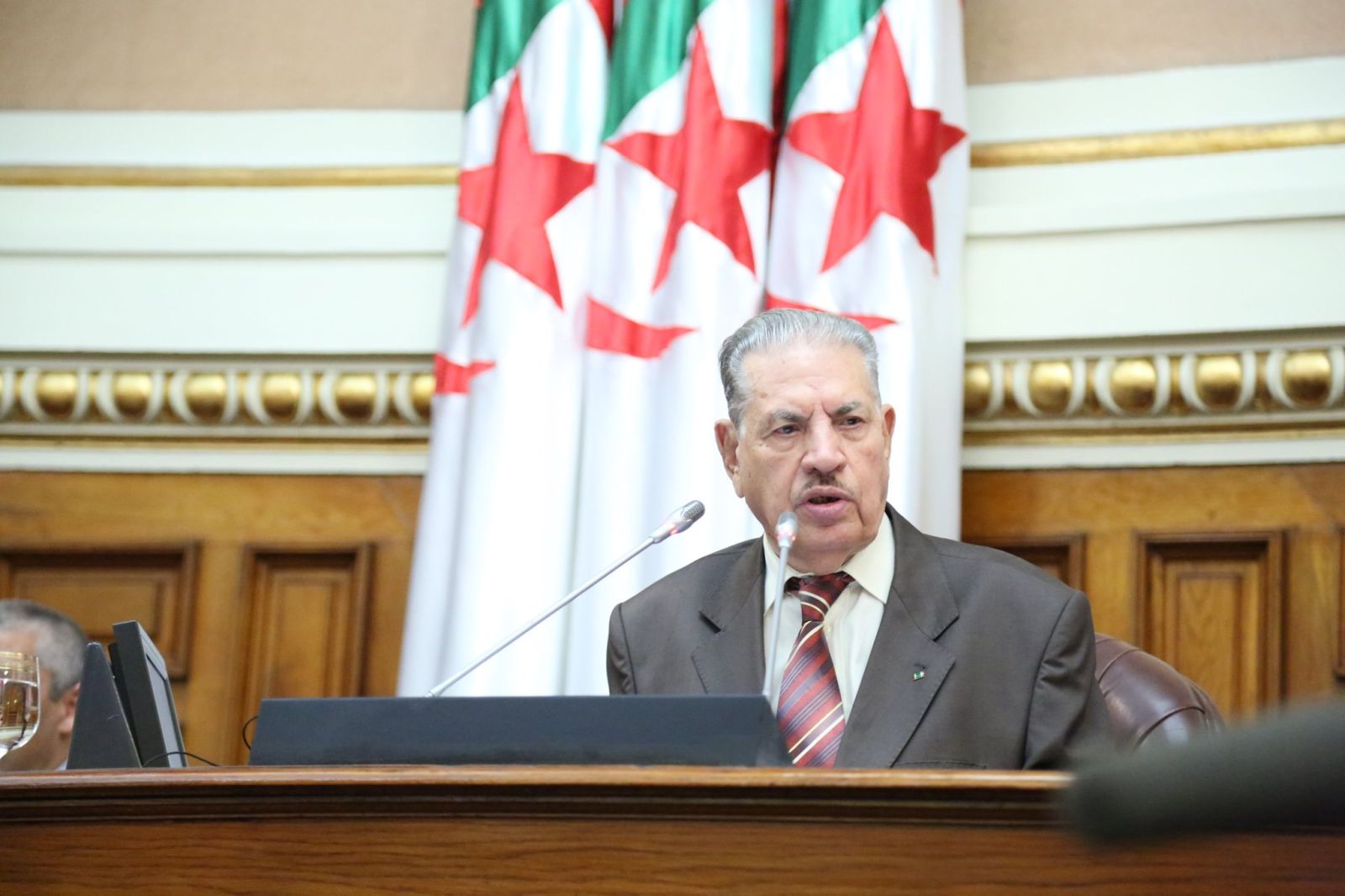 كلمة السيد صالح قوجيل رئيس مجلس الأمة بالنيابة في مراسيم إفتتاح الدورة البرلمانية العادية 2019-2020