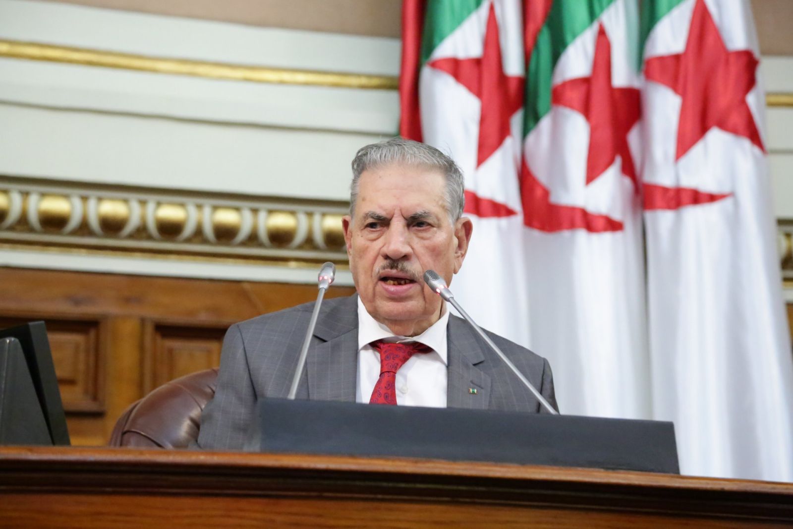المجاهد صالح قوجيل رئيس مجلس الأمة بالنيابة يشارك في الفعاليات  المخلدة لليوم الوطني للمجاهد بولاية تيزي وزو