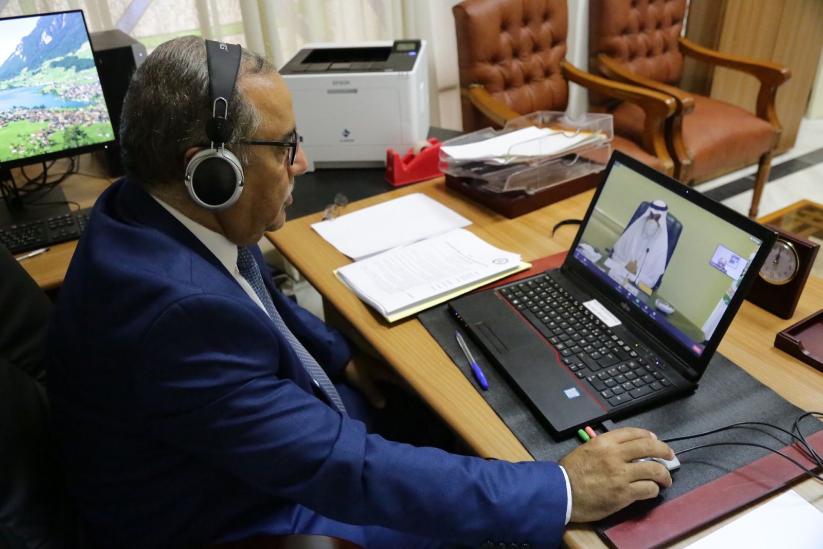 مجلس_الأمة يشارك في إجتماعات  البرلمان_العربي