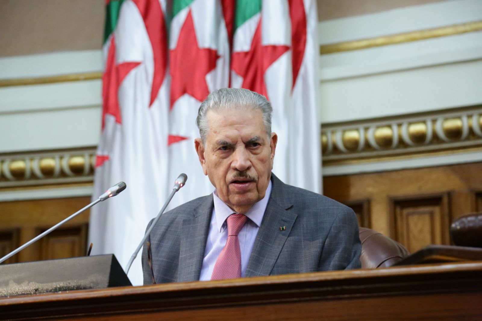 كلمة السيد صالح قوجيل رئيس مجلس الأمة في ختام جلسة الأسئلة الشفوية ليوم الخميس 22 أبريل 2021