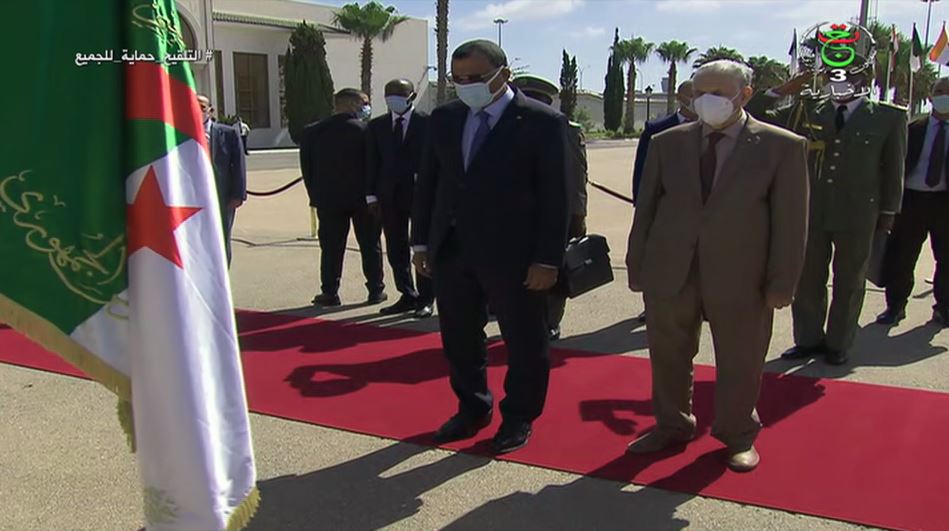 ممثلا للسيد رئيس الجمهورية، رئيس مجلس الأمة يشرف على مراسم توديع رئيس جمهورية النيجر