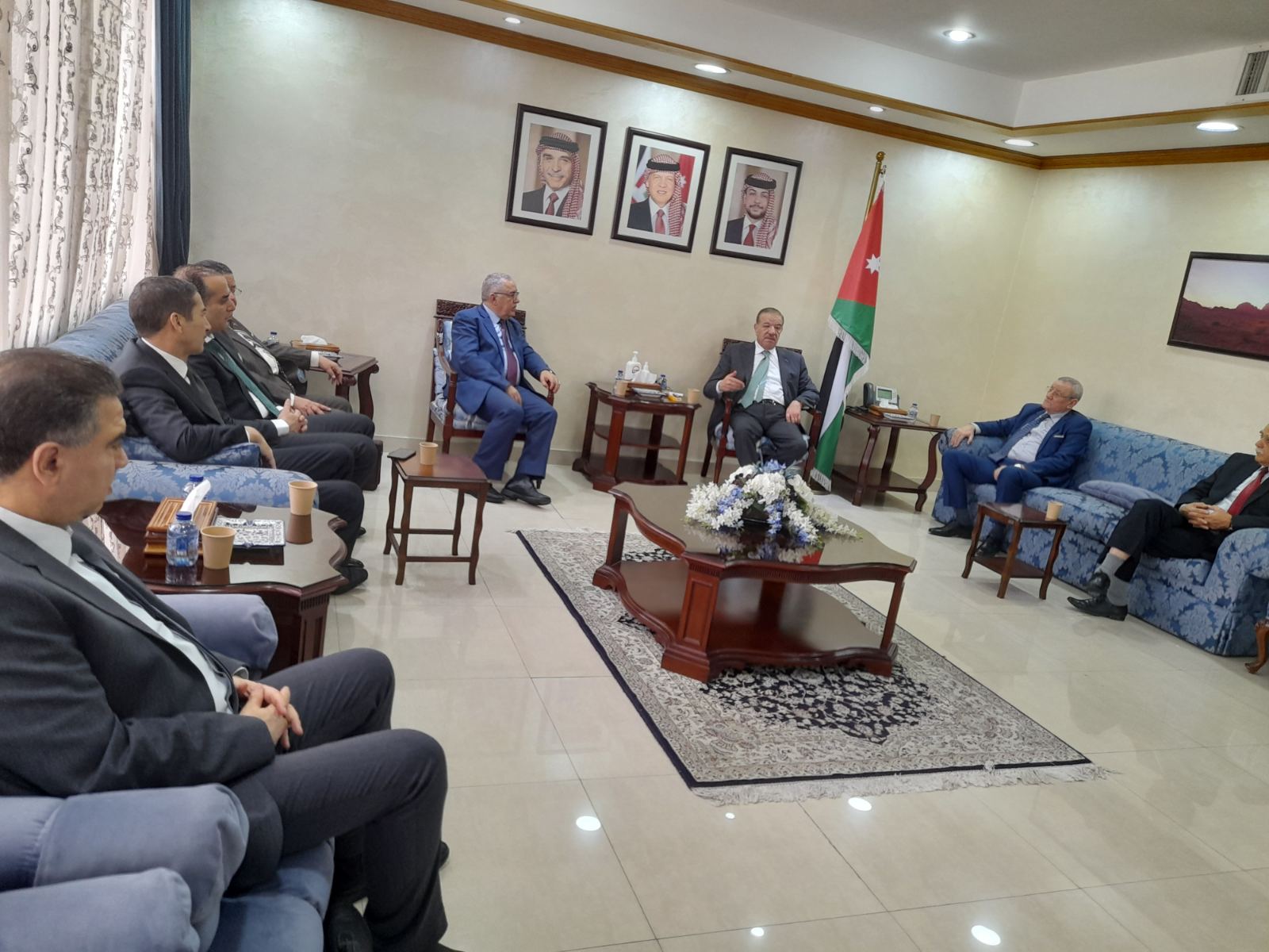 وفد مجلس الأمة يجري سلسلة من اللقاءات إلى جانب ممثلي البرلمان الجزائري في البرلمان العربي