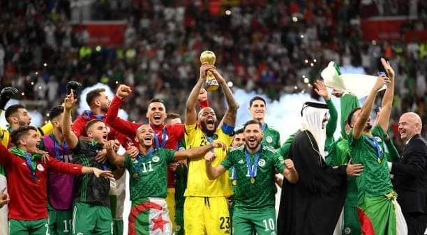 السيد صالح ڨوجيل، رئيس مجلس الأمة، يبعث برقية تهنئة إلى الناخب الوطني، مجيد بوڨرة، بمناسبة تتويج المنتخب الوطني للمحليين لكرة القدم بكأس العرب فيفا قطر 2021