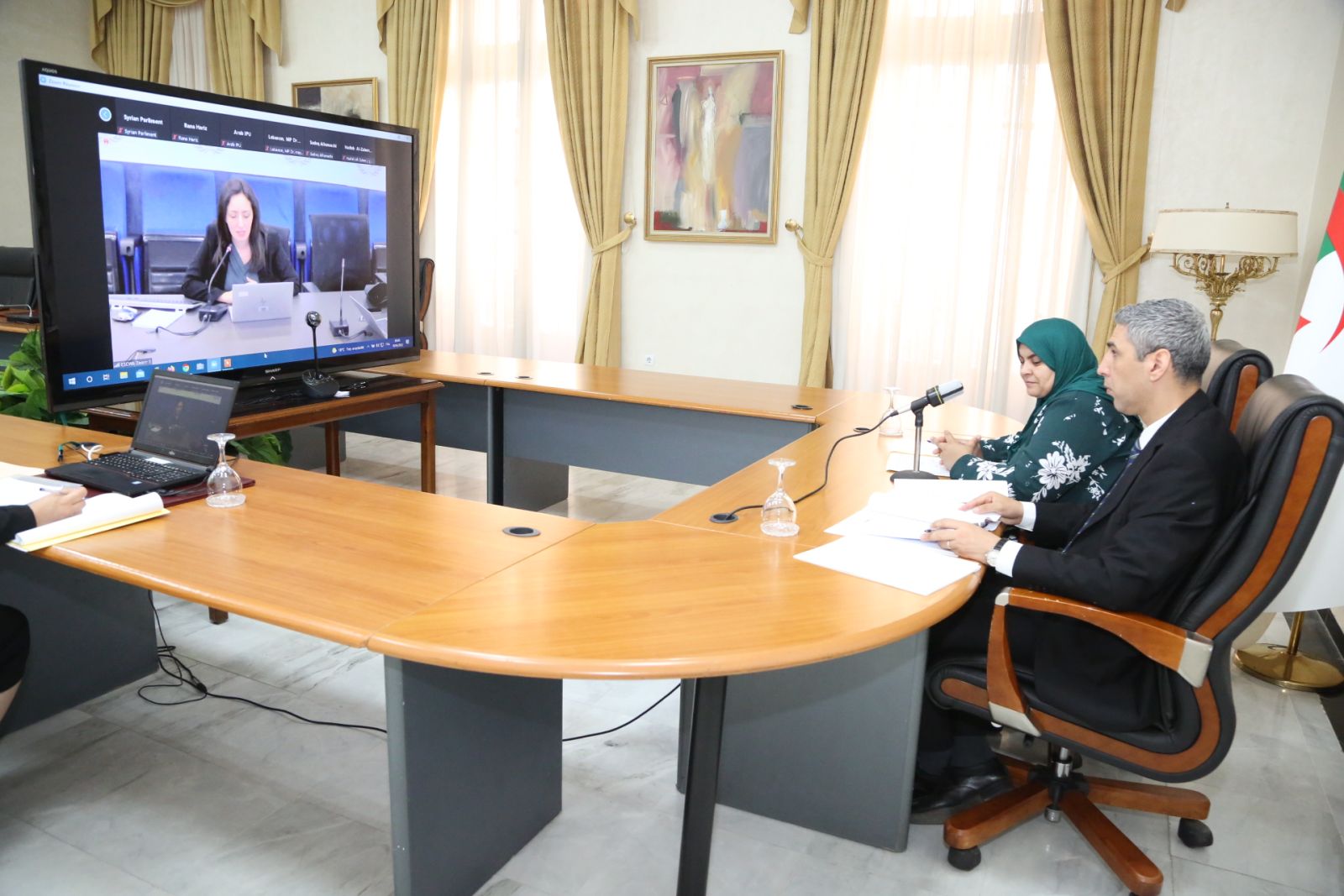 مجلس الأمة يشارك في ندوة إفتراضية حوار البرلمانات العربية: المراجعة الرابعة لخطة مدريد الدولية للشيخوخة