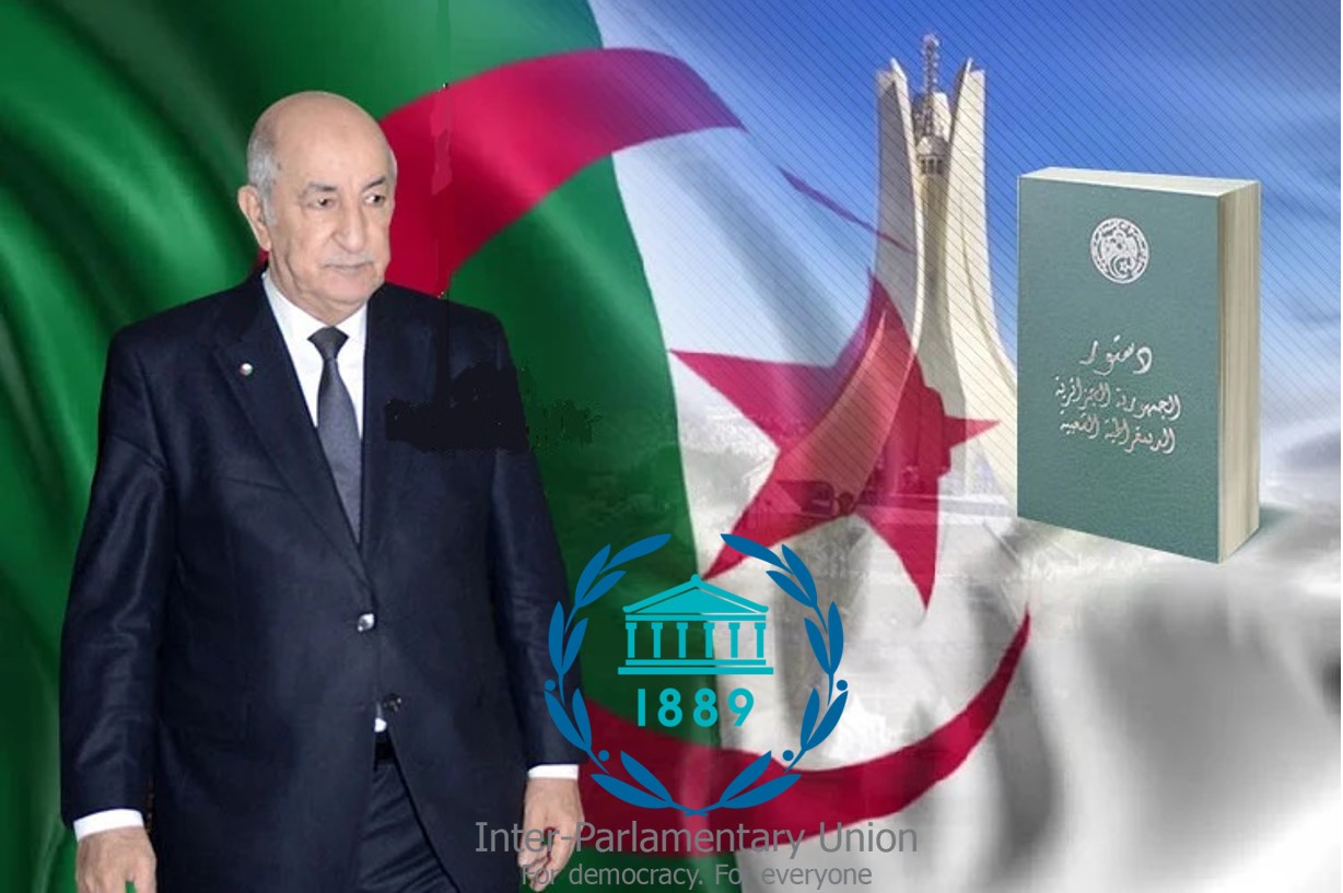 مكتب مجلس الأمة، برئاسة السيد صالح ڨوجيل، رئيس مجلس الأمة يصدر بيانًا بمناسبة اليوم الدولي للديمقراطية