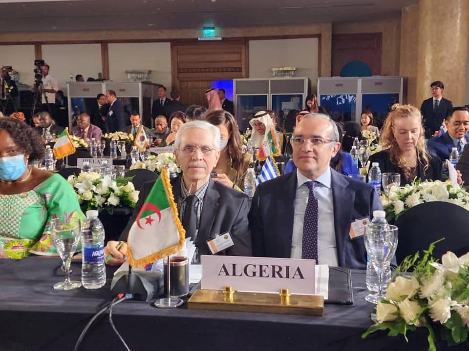 مجلس الأمة يشارك في الاجتماع البرلماني المنظم بمناسبة انعقاد مؤتمر الأطراف في إتفاقيةONU الإطارية (كوب 27)