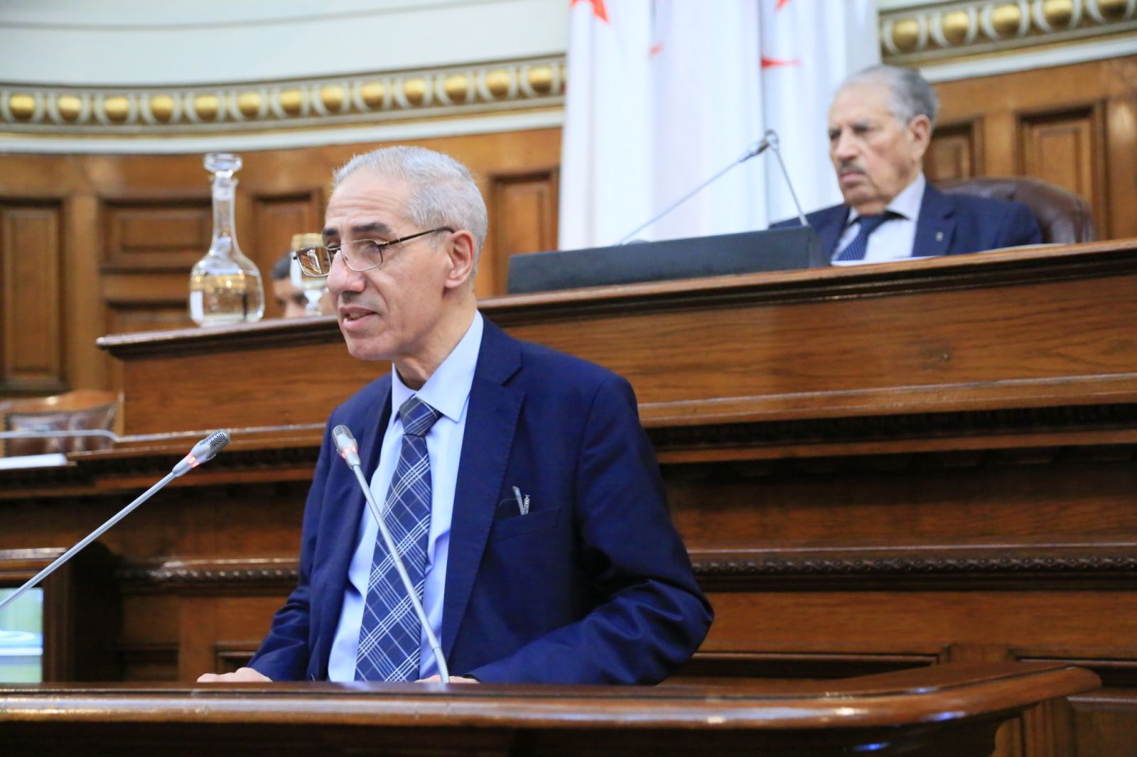 في جلسة عامة ترأسها السيد صالح قوجيل، رئيس مجلس الأمة.. السيد براهيم جمال كسالي، وزير المالية يرد على انشغالات وتساؤلات السيدات والسادة أعضاء مجلس الأمة