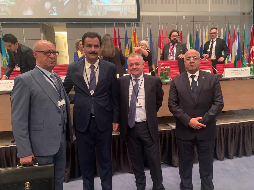 وفد برلماني عن مجلس الأمة يشارك في اجتماع الدورة الشتوية 22 للجمعية البرلمانية لمنظمة الأمن والتعاون في أوروبا