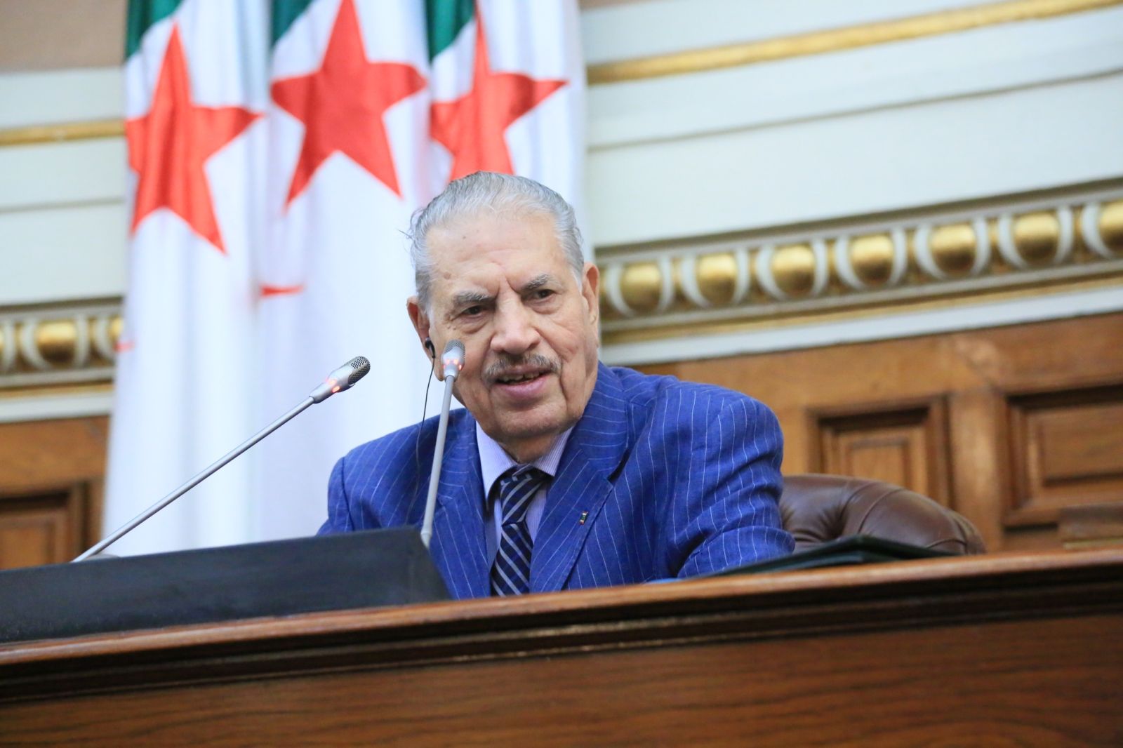 رئيس مجلس الأمة السيد صالح قوجيل يستذكر "الأهمية البالغة لعملية تأميم المحروقات وفضلها في تعزيز الاستقلال الاقتصادي الوطني"