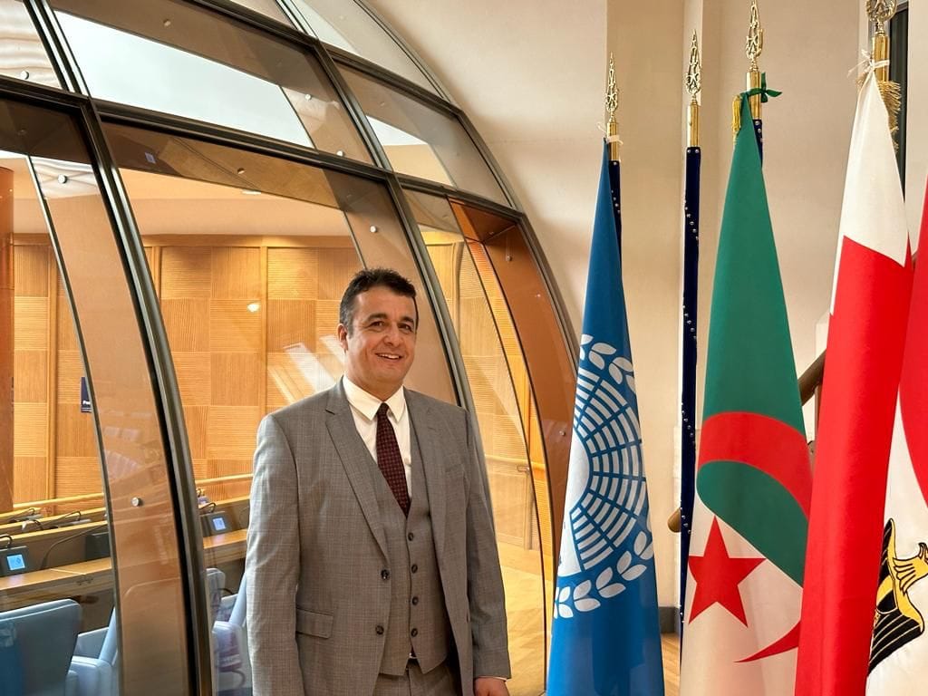 السيد الياس عاشور يمثل مجلس الأمة  في اجتماع مكتب برلمان البحر الأبيض المتوسط
