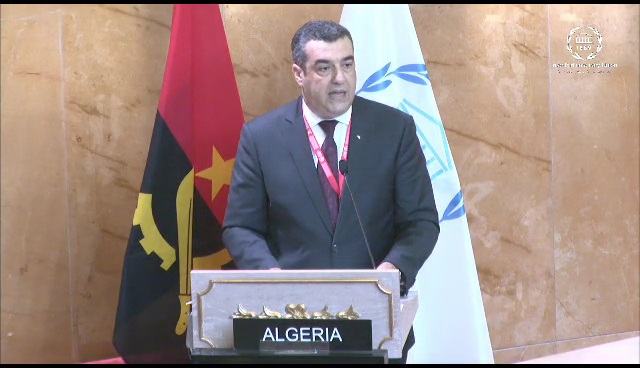 كلمة السيد صالح ڨوجيل، رئيس مجلس الأمة، موجهة للمشاركين في الجمعية الـ 147 للإتحاد البرلماني الدولي، ألقاها نيابة عنه، السيد محمد رضا أوسهلة، نائب رئيس مجلس الأمة