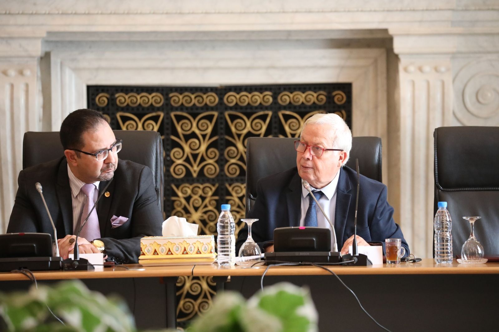 اللجنة المتساوية الأعضاء لغرفتي البرلمان حول المادة 2 من نص القانون المتعلق بحماية أراضي الدولة والمحافظة عليها محل الخلاف بين الغرفتين تعقد أولى اجتماعاتها بمقر مجلس الأمة