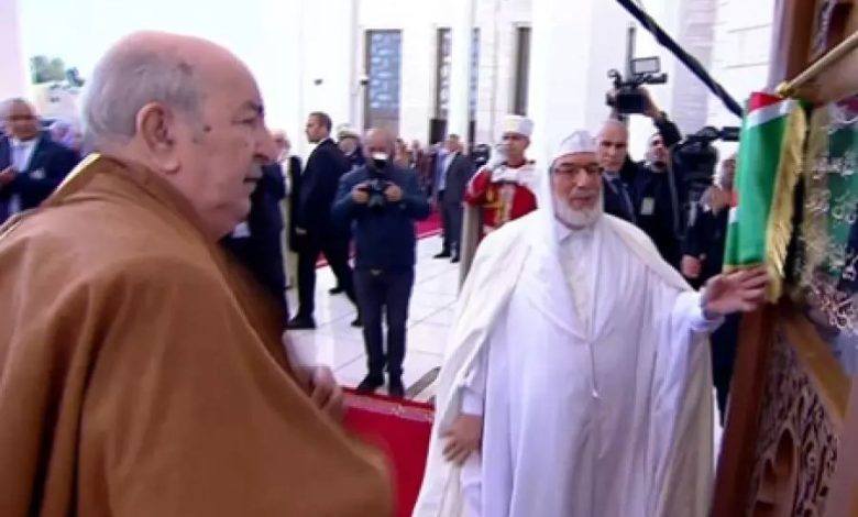 رفع السيد صالح ڨوجيل، رئيس مجلس الأمة، رسالة تهنئة وتقدير إلى رئيس الجمهورية السيد عبد المجيد تبون، بمناسبة التدشين الرسمي لجامع الجزائر: