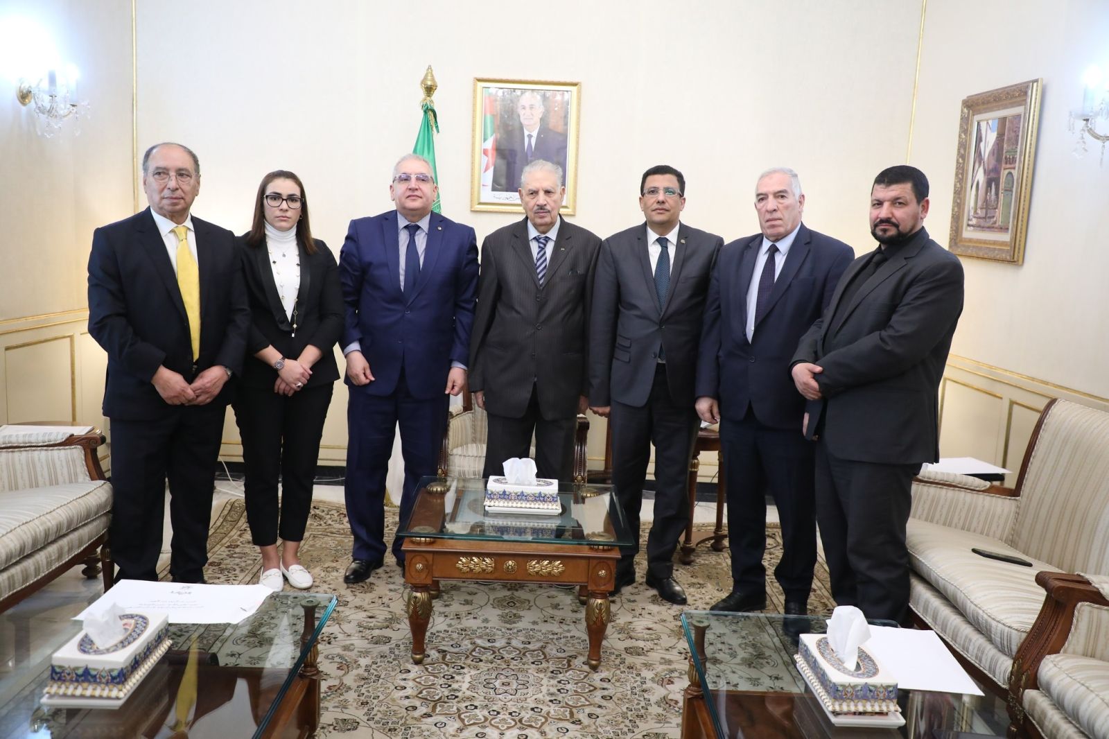 وجه السيد صالح قوجيل، رئيس مجلس الأمة، أصالة عن نفسه ونيابة عن السيدات والسادة أعضاء مجلس الأمة، رسالة تهنئة إلى السيد شيف فورتشن شارومبيرا