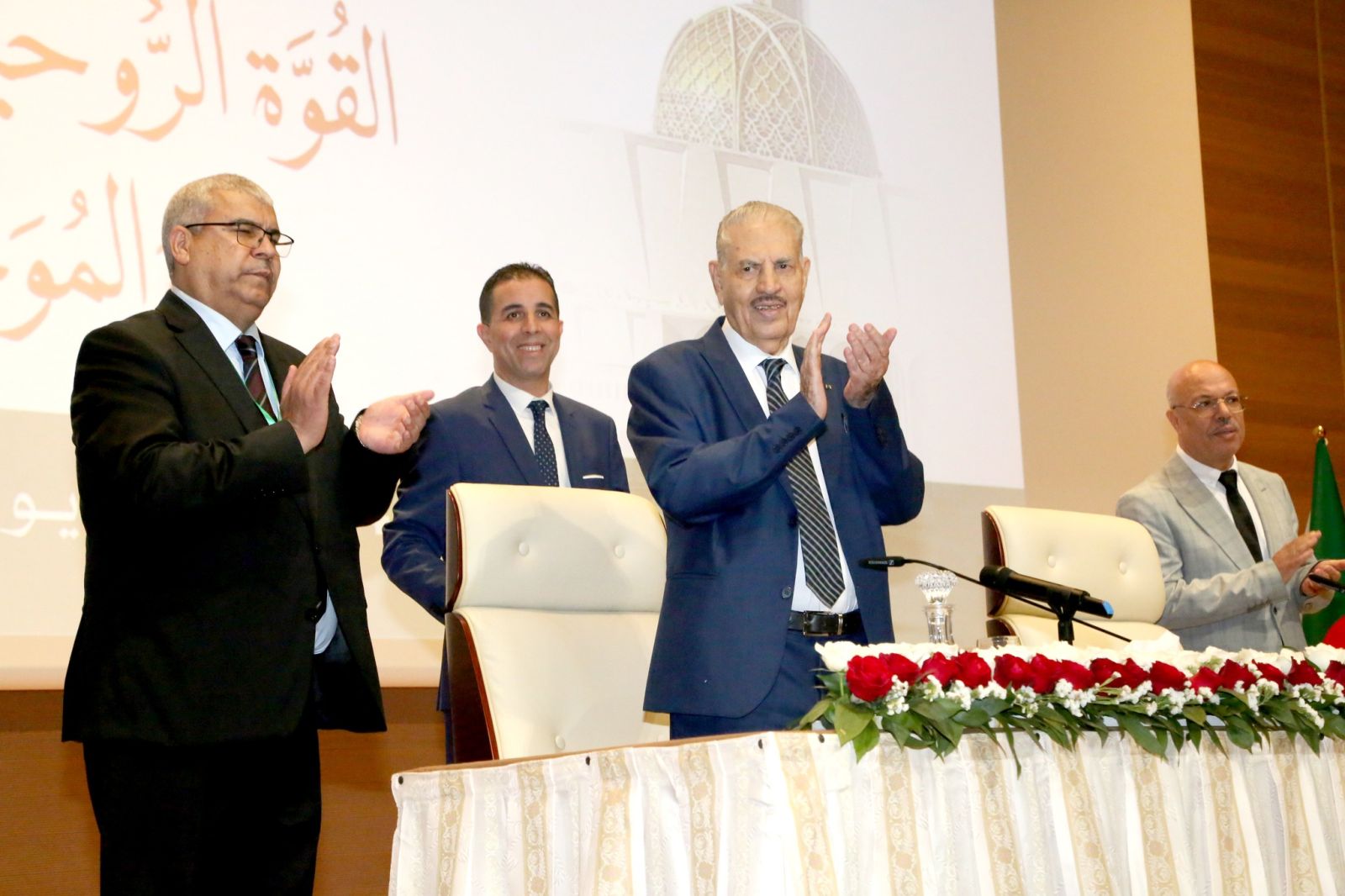 ألقى السيد المجاهد صالح ڨوجيل، رئيس مجلس الأمة، محاضرة بجامع الجزائر، بمناسبة اليوم الوطني للذاكرة والذكرى 79 لمجازر 08 مايو 1945..
