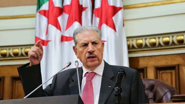 بيان صحفي صادر عن مكتب مجلس الأمة برئاسة المجاهد صالح ڨوجيل، رئيس مجلس الأمة
