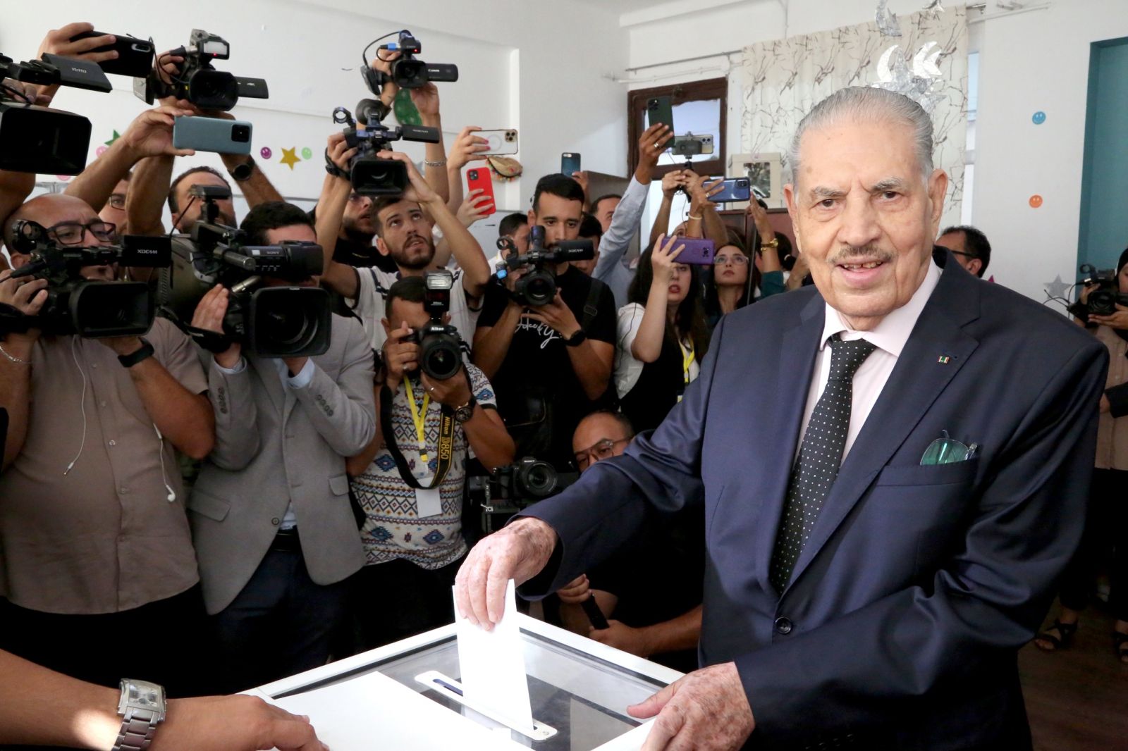 تصريح السيد صالح قوجيل، رئيس مجلس الأمة،عقب تأديته لواجبه الانتخابي، بمناسبة الانتخابات الرئاسية المسبقة
