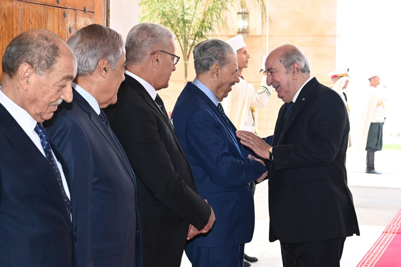 مشاركة السيد صالح قوجيل، رئيس مجلس الأمة، في مراسم أداء اليمين الدستورية لرئيس الجمهورية السيد عبد المجيد تبون.