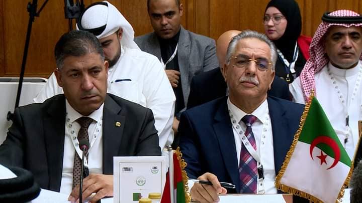 أشغال الدورة الاستثنائية الخامسة والثلاثين للجنة التنفيذية للاتحاد البرلماني العربي حول الوضع في فلسطين