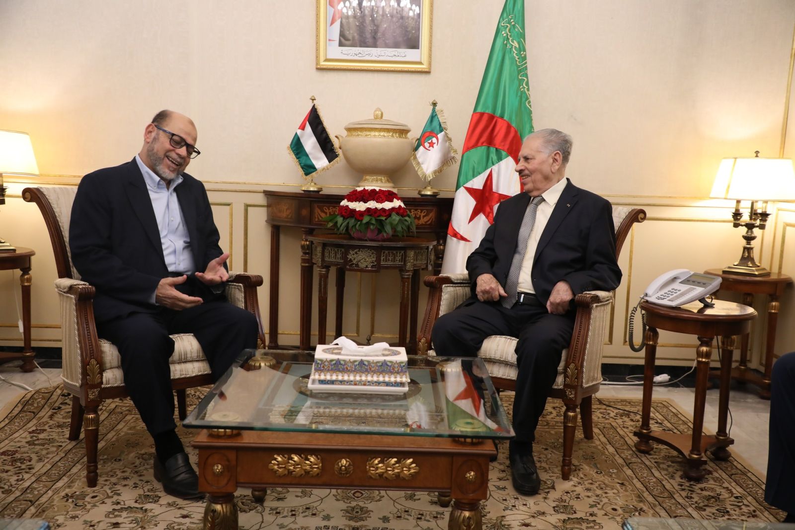 السيد صالح قوجيل يجدد التأكيد على دعم الجزائر للقضية الفلسطينية ويدعو الفلسطينيين إلى الاقتداء بثورة نوفمبر