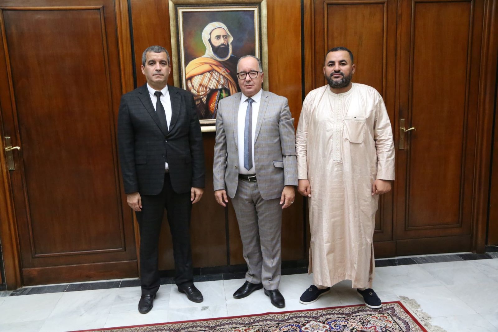 يشارك كل من السيدين مولود مبارك فلوتي، عضو مجلس الأمة، ممثلا عن السيد رئيس مجلس الأمة، وإبراهيم غومة، عضو مجلس الأمة، في ملتقى مجالس الشيوخ الإفريقية