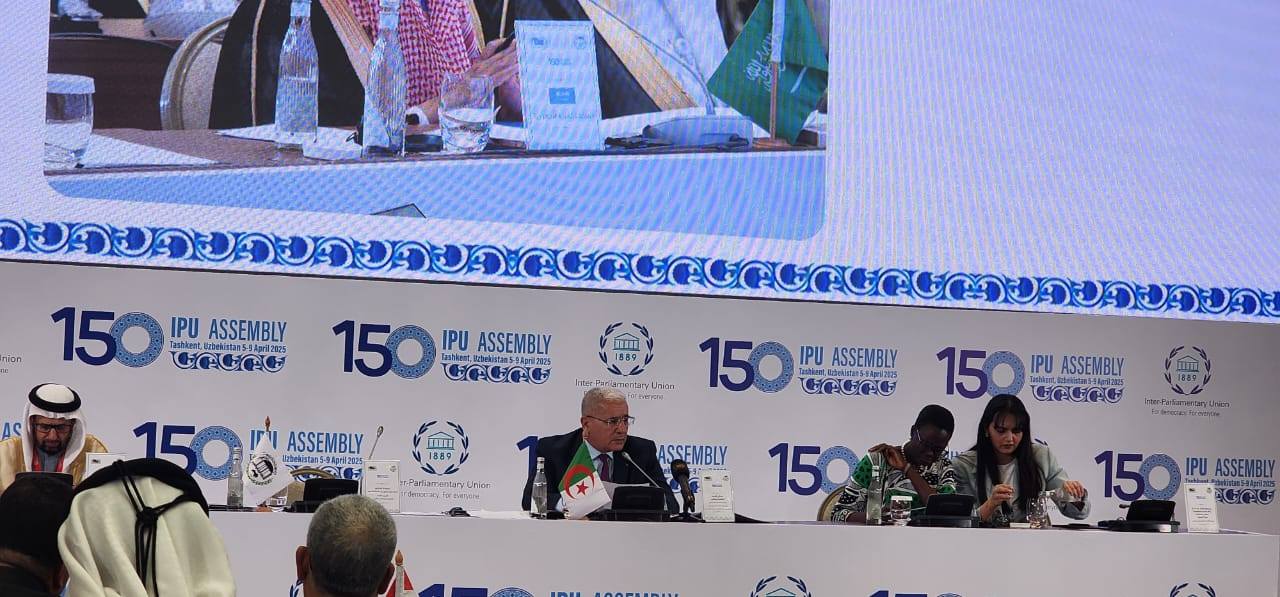 المجموعة الجيوسياسية العربية بالاتحاد البرلماني الدولي تعقد اجتماعا تنسيقيا، قبيل افتتاح الجمعية 150 للاتحاد البرلماني الدولي.