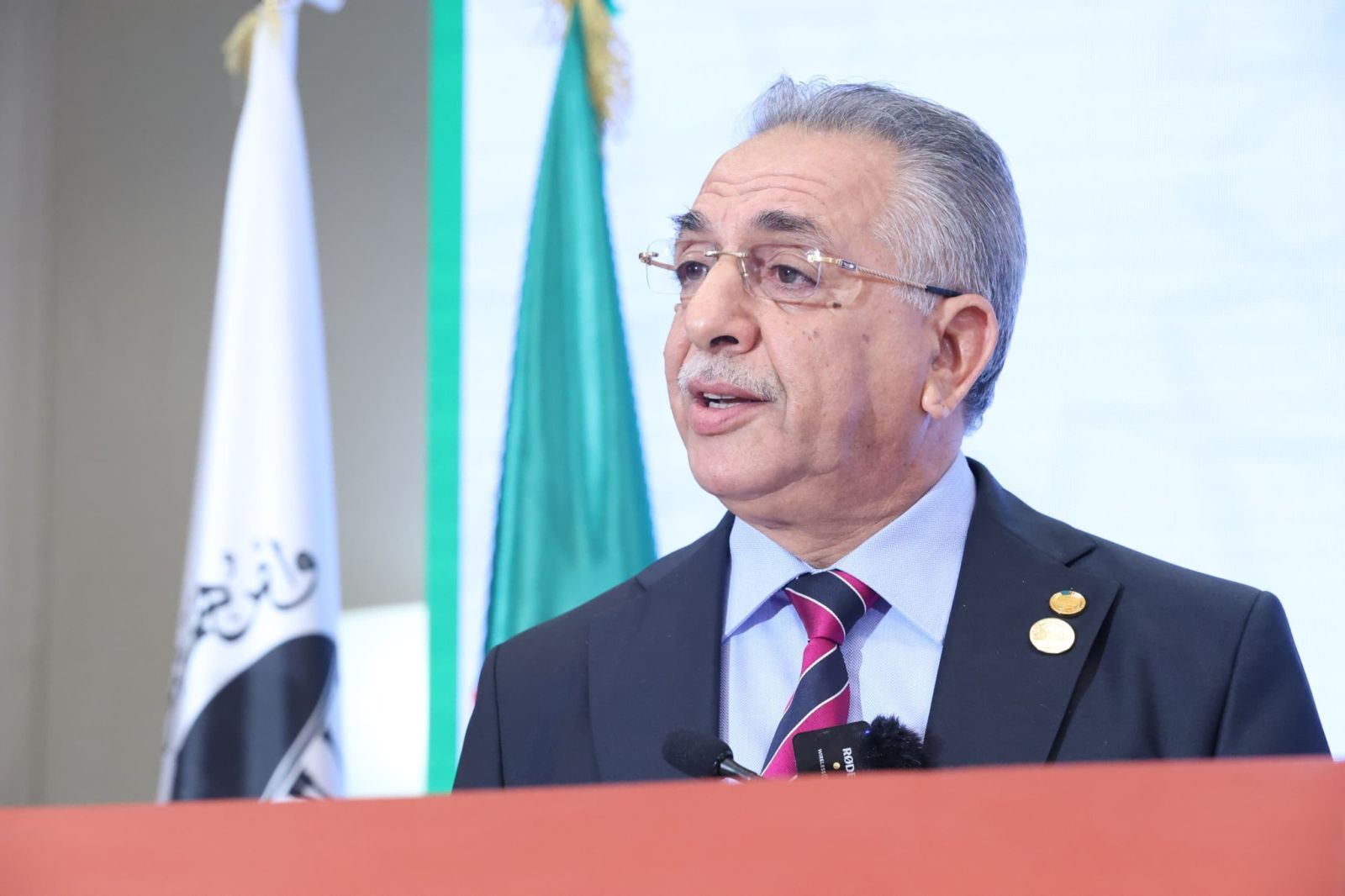 كلمة السيد صالح قوجيل، رئيس مجلس الأمة أمام المؤتمر الثامن والثلاثين للاتحاد البرلماني العربي (يلقيها نيابة عنه: السيد ساعد عروس رئيس المجموعة البرلمانية للثلث الرئاسي عضو اللجنة التنفيذية للاتحاد البرلماني العربي)