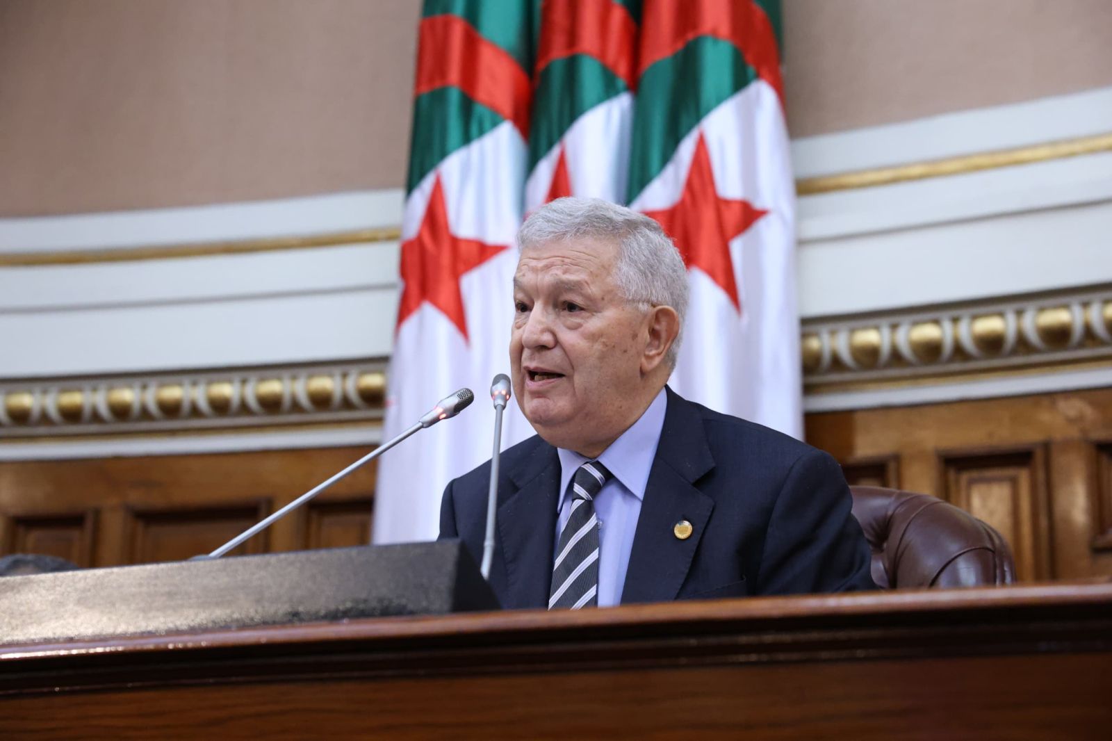 كلمة السيد عزوز ناصري، رئيس مجلس الأمة بمناسبة إنتخابه رئيسا لمجلس الأمة