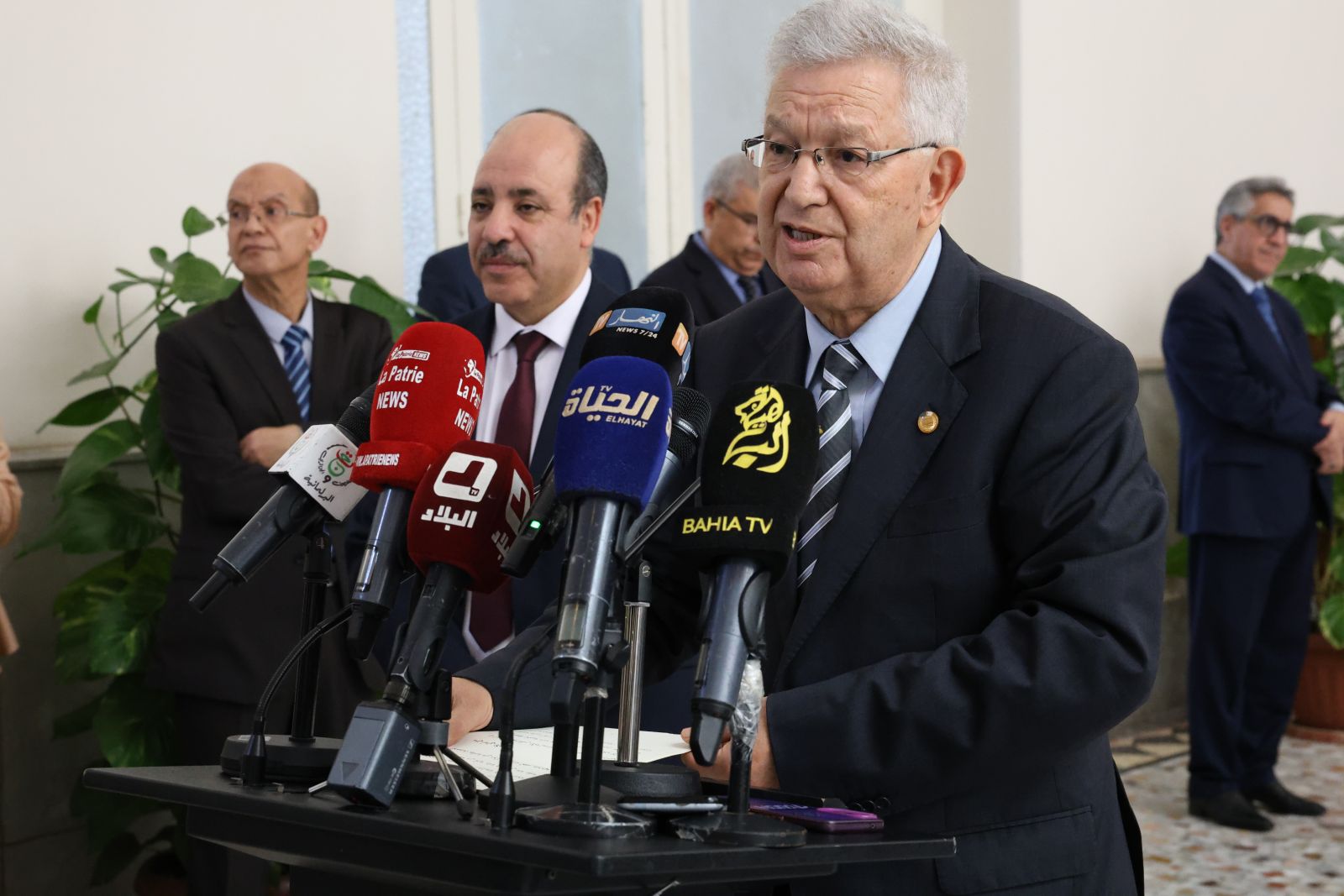 كلمة السيد عزوز ناصري، رئيس مجلس الأمة، بمناسبة إستقبال وفد عن طالبات وطلبة المدرسة الوطنية للإدارة، بمقر مجلس الأمة