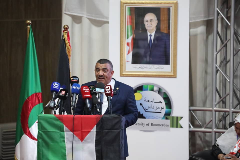 رئيس مجلس الأمة السيد عزوز ناصري يجدد التأكيد على دعم الجزائر للقضية الصحراوية
