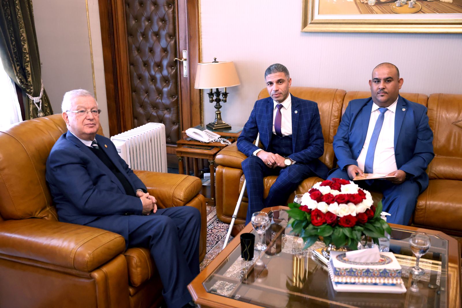 السيد عزوز ناصري، رئيس مجلس الأمة، يستقبل، وفداً عن الاتحاد الوطني لذوي الإعاقة الجزائريين
