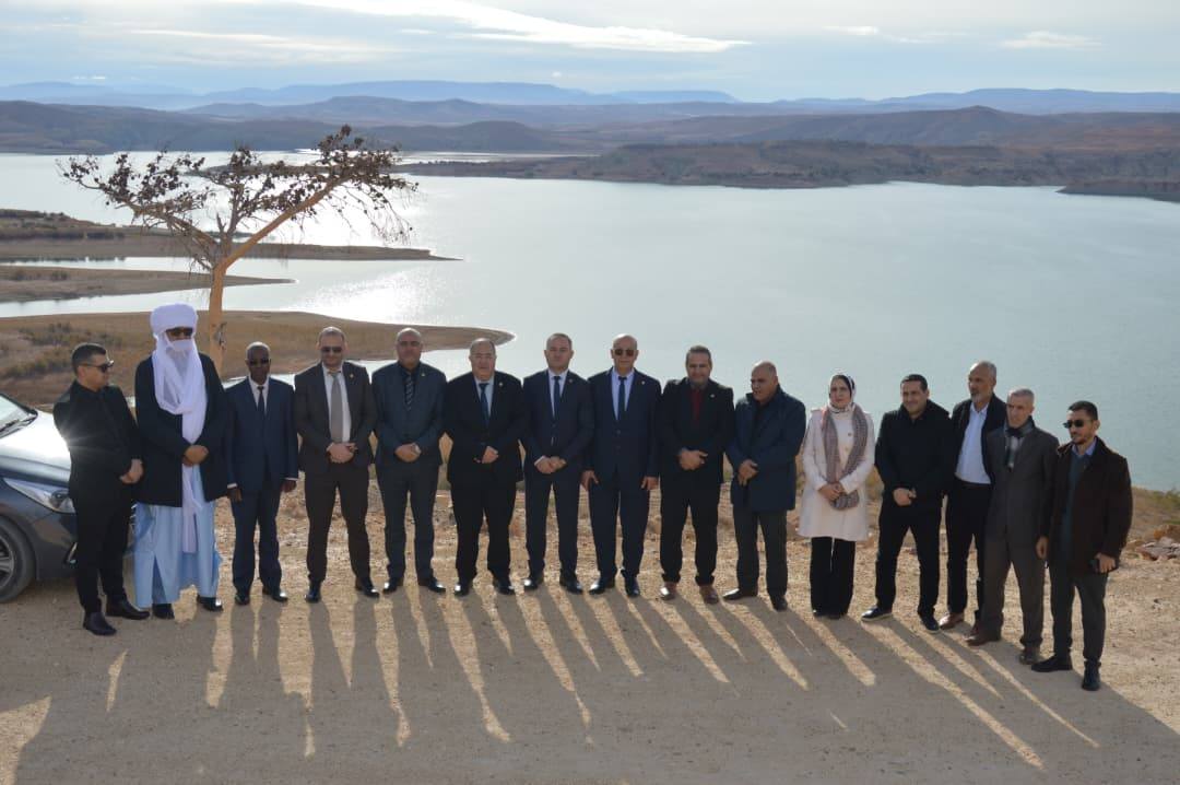 البعثة الاستعلامية المؤقتة عن لجنة الثقافة و الإعلام و الشبيبة و السياحة لـمجلس الأمة تباشر مهمتها الرقابية بولاية غليزان